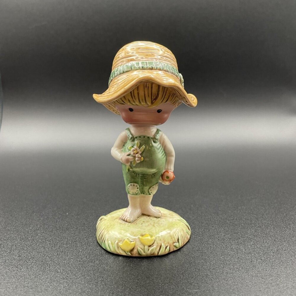 Vintage 1970 Porcelain Joan Walsh Boy Figurine
